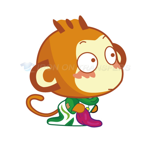 Monkey Iron-on Stickers (Heat Transfers)NO.8670